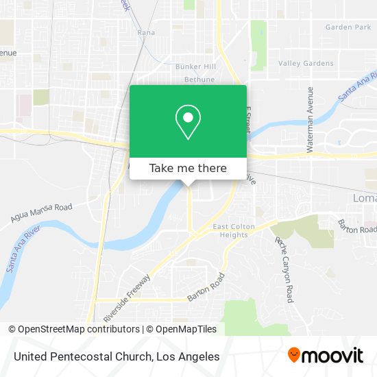 Mapa de United Pentecostal Church