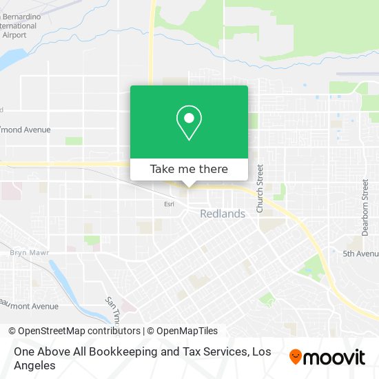 Mapa de One Above All Bookkeeping and Tax Services