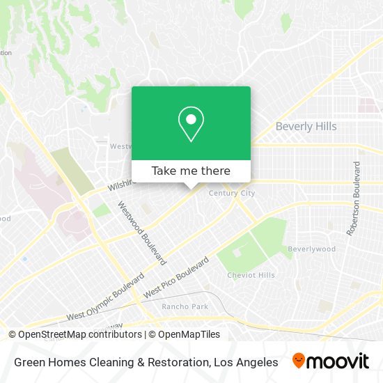 Green Homes Cleaning & Restoration map