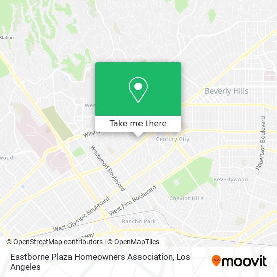 Eastborne Plaza Homeowners Association map