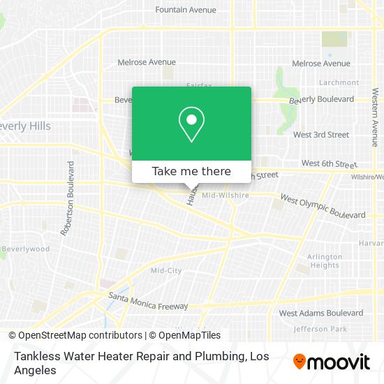 Mapa de Tankless Water Heater Repair and Plumbing