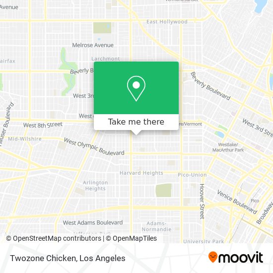 Mapa de Twozone Chicken