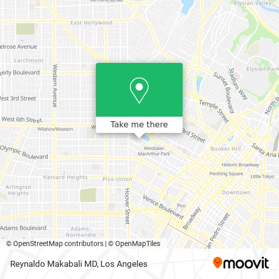 Reynaldo Makabali MD map