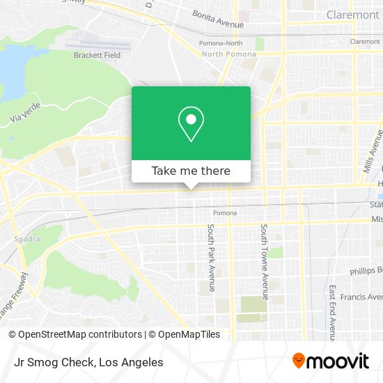 Mapa de Jr Smog Check