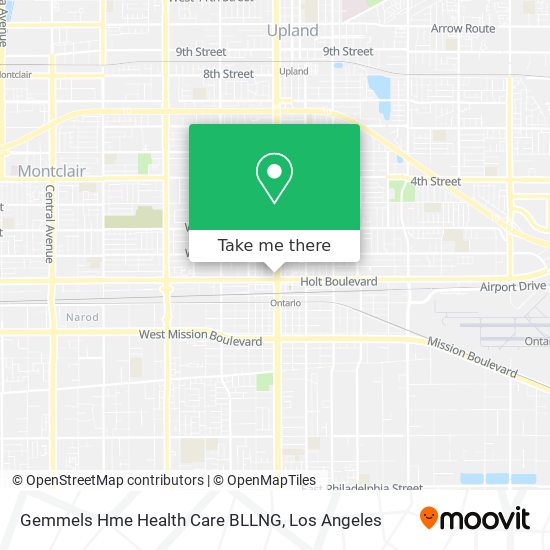 Mapa de Gemmels Hme Health Care BLLNG
