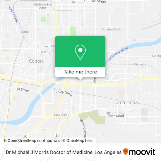 Mapa de Dr Michael J Morris Doctor of Medicine