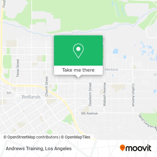 Mapa de Andrews Training