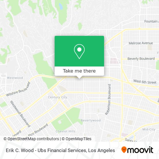 Mapa de Erik C. Wood - Ubs Financial Services