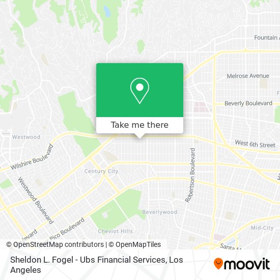 Mapa de Sheldon L. Fogel - Ubs Financial Services
