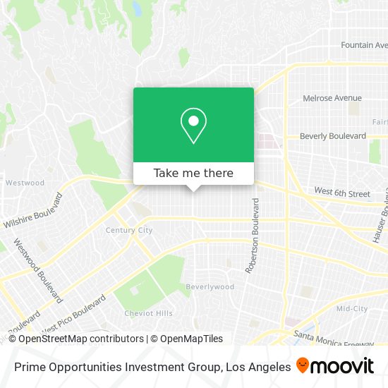 Mapa de Prime Opportunities Investment Group