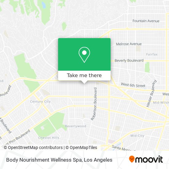 Body Nourishment Wellness Spa map