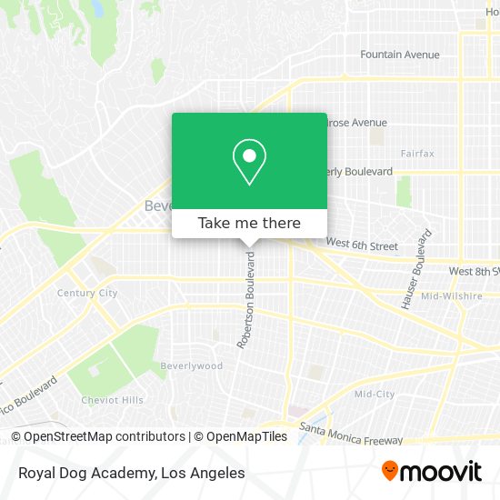 Royal Dog Academy map