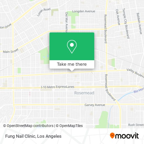 Fung Nail Clinic map