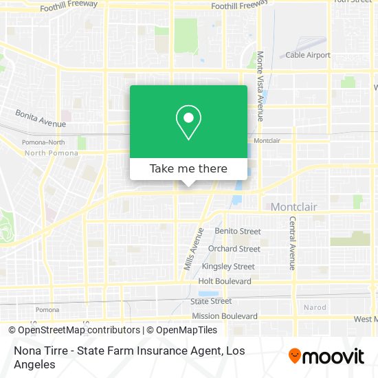 Nona Tirre - State Farm Insurance Agent map