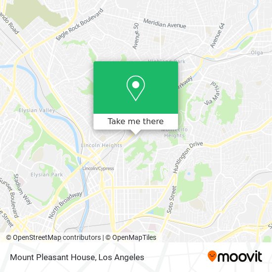 Mapa de Mount Pleasant House