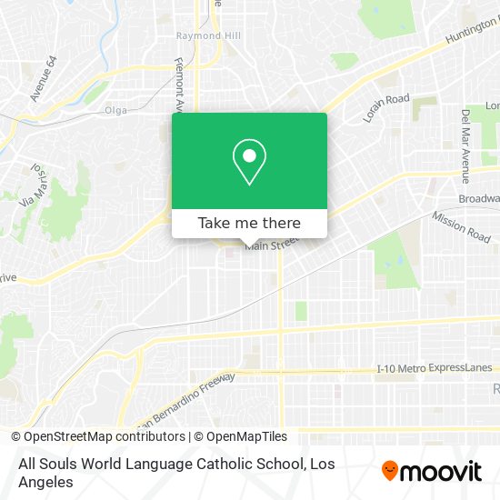All Souls World Language Catholic School map