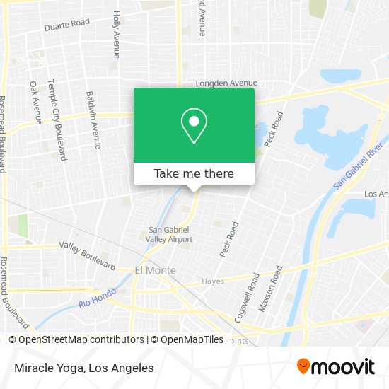 Miracle Yoga map