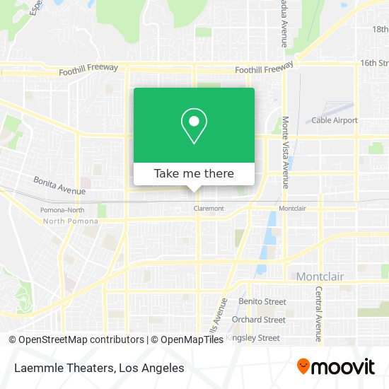 Mapa de Laemmle Theaters