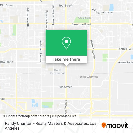 Randy Charlton - Realty Masters & Associates map