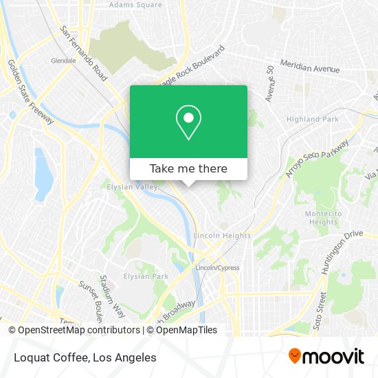 Mapa de Loquat Coffee
