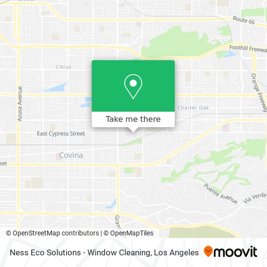 Ness Eco Solutions - Window Cleaning map