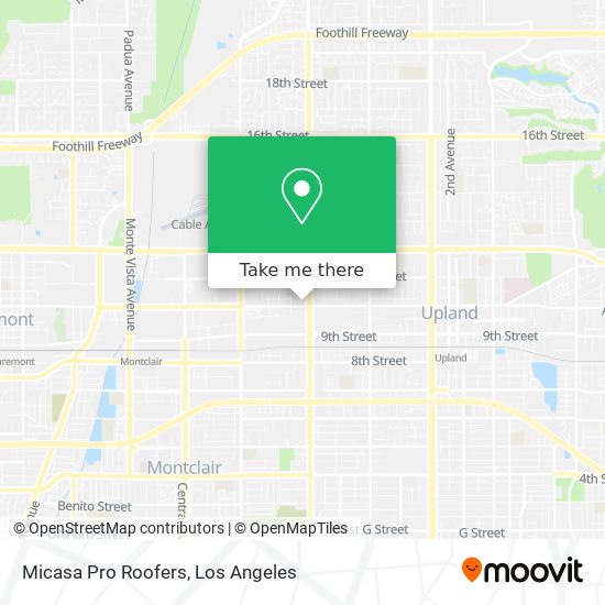 Mapa de Micasa Pro Roofers