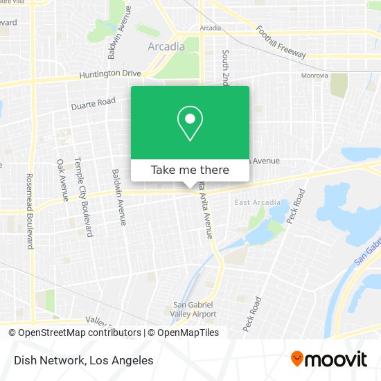 Dish Network map