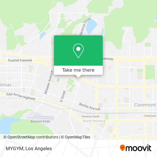 MYGYM map