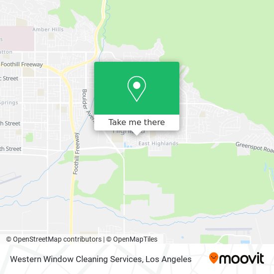 Mapa de Western Window Cleaning Services