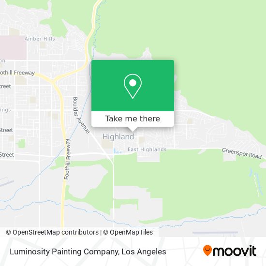 Luminosity Painting Company map