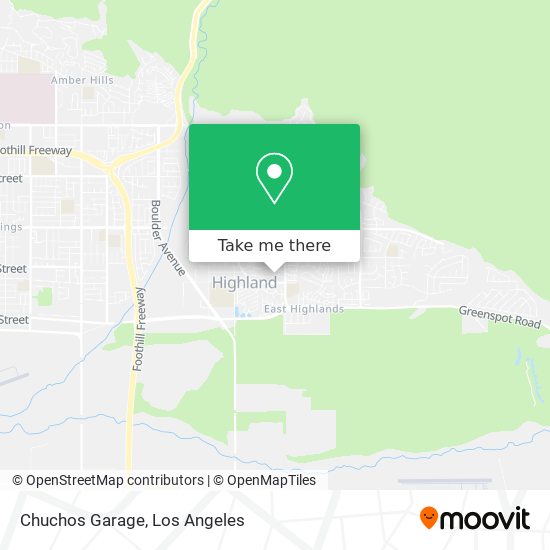 Chuchos Garage map