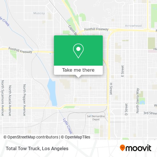Total Tow Truck map