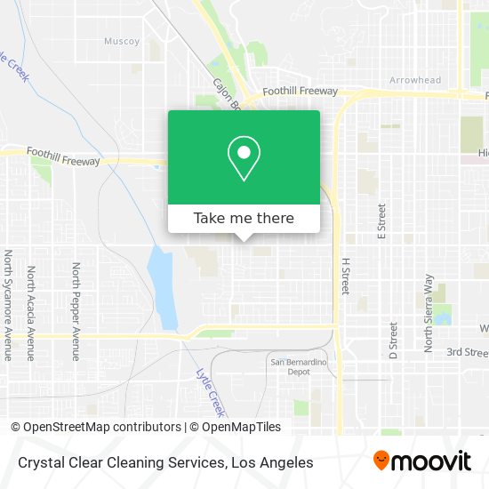 Mapa de Crystal Clear Cleaning Services