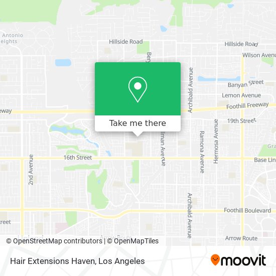 Hair Extensions Haven map