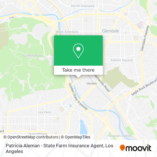 Mapa de Patricia Aleman - State Farm Insurance Agent