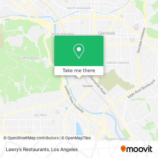 Lawry's Restaurants map