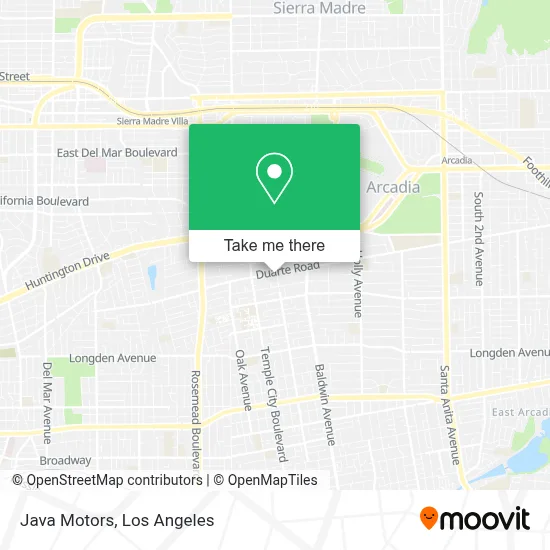 Java Motors map