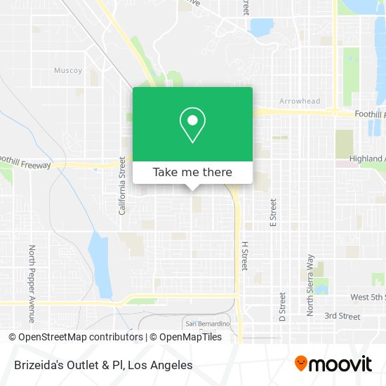 Brizeida's Outlet & Pl map