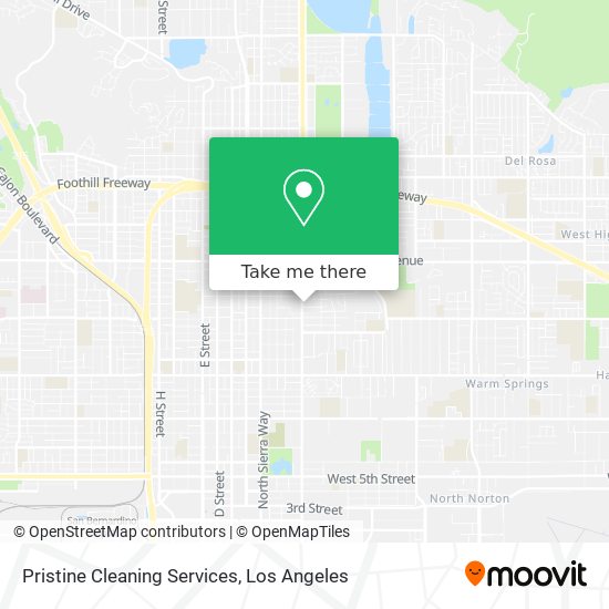 Pristine Cleaning Services map
