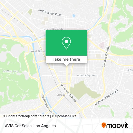 AVIS Car Sales map