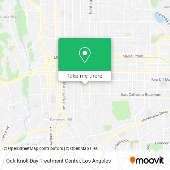 Mapa de Oak Knoll Day Treatment Center