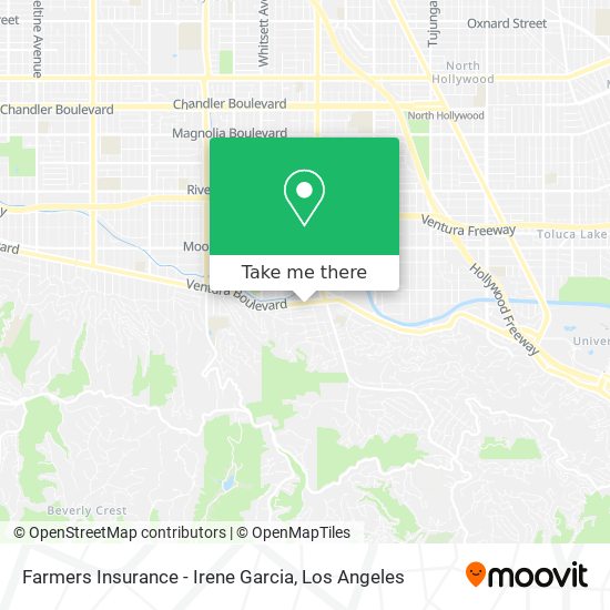 Mapa de Farmers Insurance - Irene Garcia