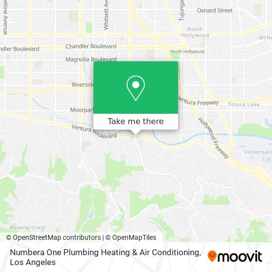 Numbera One Plumbing Heating & Air Conditioning map