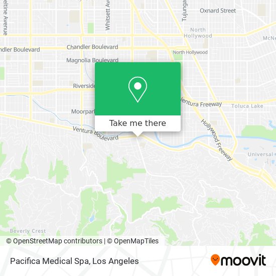 Pacifica Medical Spa map