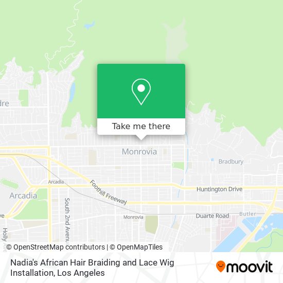 Nadia's African Hair Braiding and Lace Wig Installation map