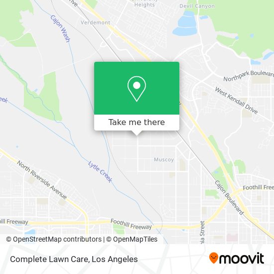 Mapa de Complete Lawn Care