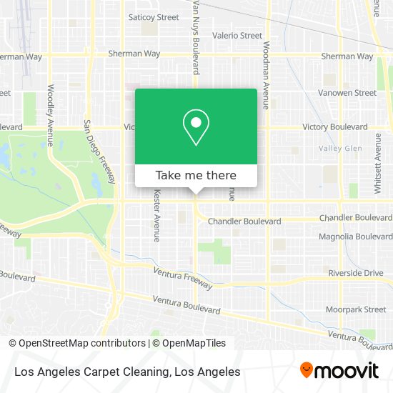 Mapa de Los Angeles Carpet Cleaning