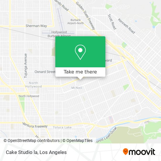 Cake Studio la map