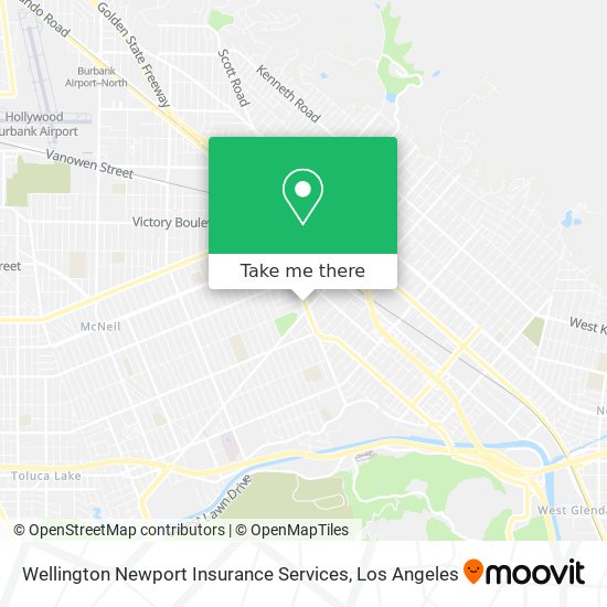 Wellington Newport Insurance Services map