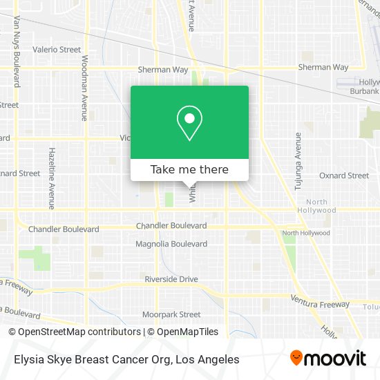 Mapa de Elysia Skye Breast Cancer Org